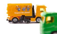 Set 2 vehicule de curatenie stradala - Municipal