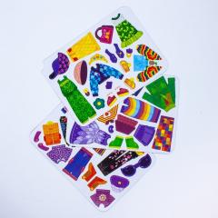 Puzzle magnetic in cutie metalica - Magia modei, 45+ piese