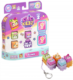 Jucarie senzoriala - Clickeez - Series 2, 5 Pack