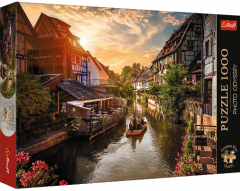Puzzle 1000 piese - Premium Plus - Photo Odyssey - Mica Venetie din Colmar, Franta