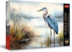 Puzzle 1000 piese - Blue Heron in The Wild