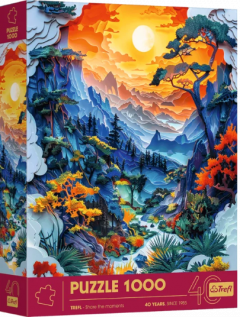 Puzzle 3D 1000 piese - Editia Aniversara - Dolina