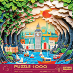 Puzzle 3D 1000 piese - Aniversarea de 40 de ani - Londra