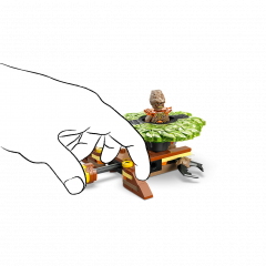 LEGO Ninjago -  Lloyd vs Spinnerul monstru de pamant (71850)