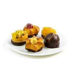 Fursecuri cu ciocolata si martipan