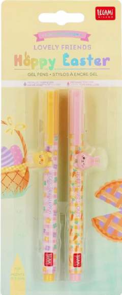 Set 2 pixuri cu gel - Lovely Friends - Hoppy Easter