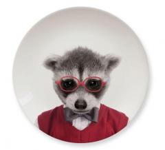 Farfurie - Wild Dining Raccoon