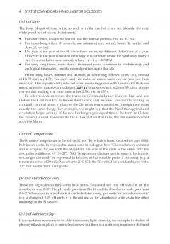 Statistics and Data Handling for Biologists