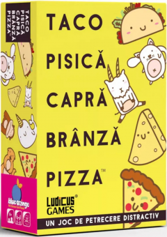 Joc de carti - Pisica Capra Branza Pizza (RO)