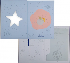 Carnet Hardcover, Linned - The Little Prince - Stars Night Constellations