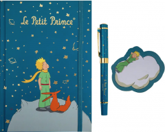 Set cadou - The Little Prince (Carnet + Stilou + Notepad)