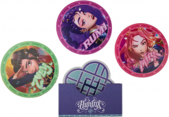 Set 4 suport pahar - KPop Demon Hunters - Huntr/X 