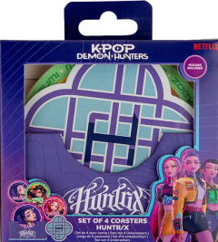 Set 4 suport pahar - KPop Demon Hunters - Huntr/X 
