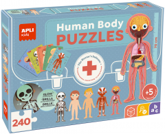Puzzle educativ - Human Body