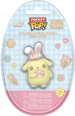 Figurina - Pocket Pop! Hello Kitty - Pompompurin with Bunny Ears