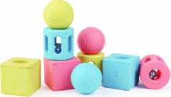 Jucarie bebelusi - Zdranganitoare trio cu forme geometrice
