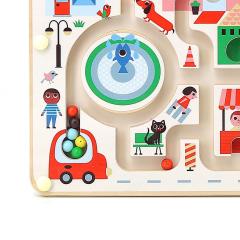 Joc educativ - My little town magnetic labyrinth