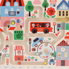 Joc educativ - My little town magnetic labyrinth