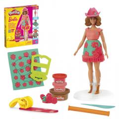 Set plastilina - Barbie - Florals & Flinge