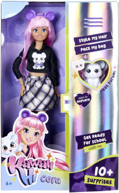 Papusa - Kawaii Hi - Cora cu accesorii
