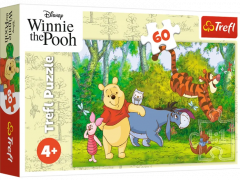 Puzzle 60 piese - Winnie The Pooh - Miere Delicioasa