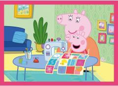 Puzzle 4 in 1 - Peppa Pig - Iubeste Aventurile
