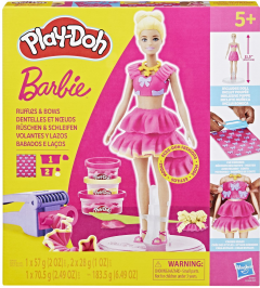 Set plastilina + papusa - Barbie