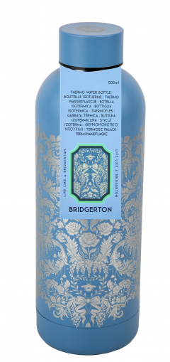 Termos 500 ml - Silver Damask - Bridgerton
