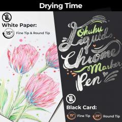 Marker cromat - Dual-Tip Silver