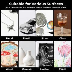 Marker cromat - Dual-Tip Silver