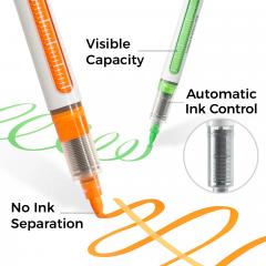 Set 48 markere - Direct-ink Acrylic Brush