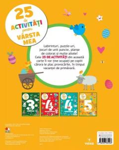25 de activitati pentru varsta mea. 5 ani. Vanatoarea de oua