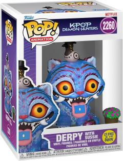 Figurina - Funko Pop! Animation - KPop Demon Hunters - Derpy with Sussie (Glow in the Dark) 