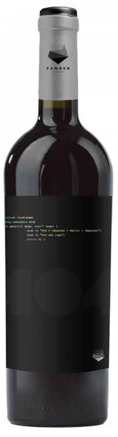 Vin rosu - 404 - Cupaj, sec, 2021