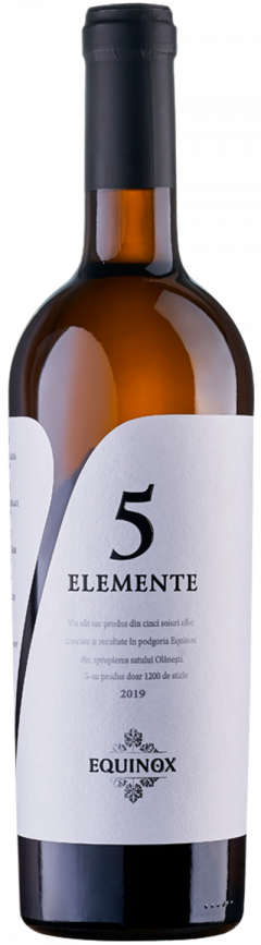 Vin alb - 5 Elemente - Cupaj, sec, 2019