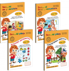 Pachet educational - Grupa mica (4 caiete)