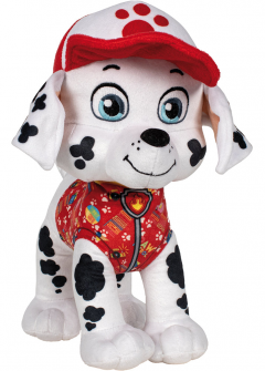 Jucarie de plus - Paw Patrol - Marshall, 28 cm