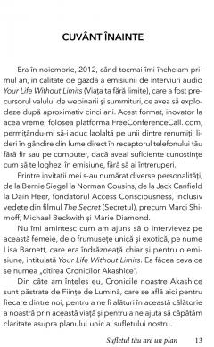 Sufletul tau are un plan