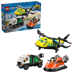 LEGO City - Airplane, Service Truck and Hovercraft Rem (60505)