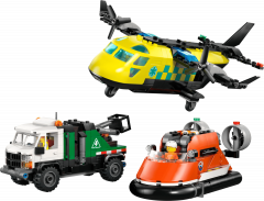 LEGO City - Airplane, Service Truck and Hovercraft Rem (60505)