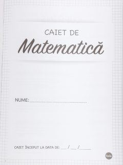 Caiet de matematica - Izzie