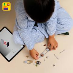 LEGO Star Wars – Motocicleta rapida a lui Mandalorian si Grogu (75436)