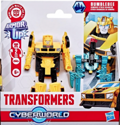 Figurina - Transformers Cyberworld - Armored Cyber Changed, Bumblebee