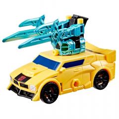 Figurina - Transformers Cyberworld - Armored Cyber Changed, Bumblebee