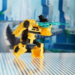 Figurina - Transformers Cyberworld - Armored Cyber Changed, Bumblebee