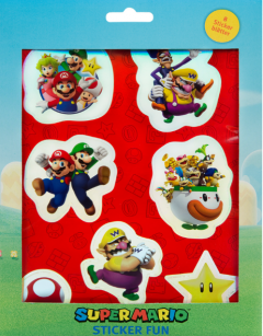 Set stickere - Super Mario