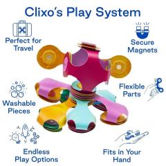 Joc magnetic de construit - Tiny & Mighty - Pasari tropicale