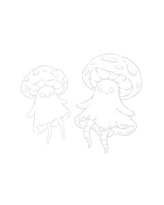 Creepy Cute Watercolor