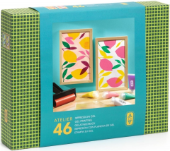 Set creativ cu imprimare pe gel - Atelier 46