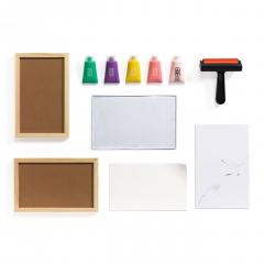 Set creativ cu imprimare pe gel - Atelier 46